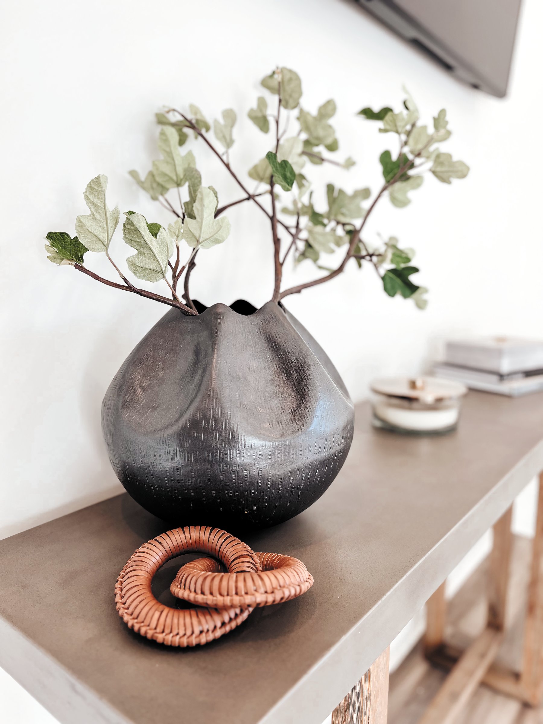 Styled details in a Mike Stevens Homes interior